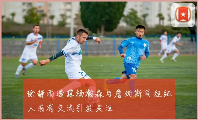 徐静雨透露杨瀚森与詹姆斯同经纪人或有交流引发关注